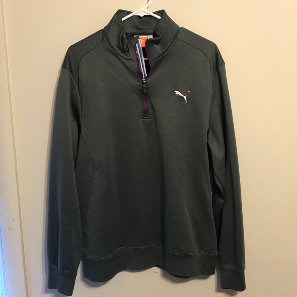 Puma fleece 1/4 zip pullover